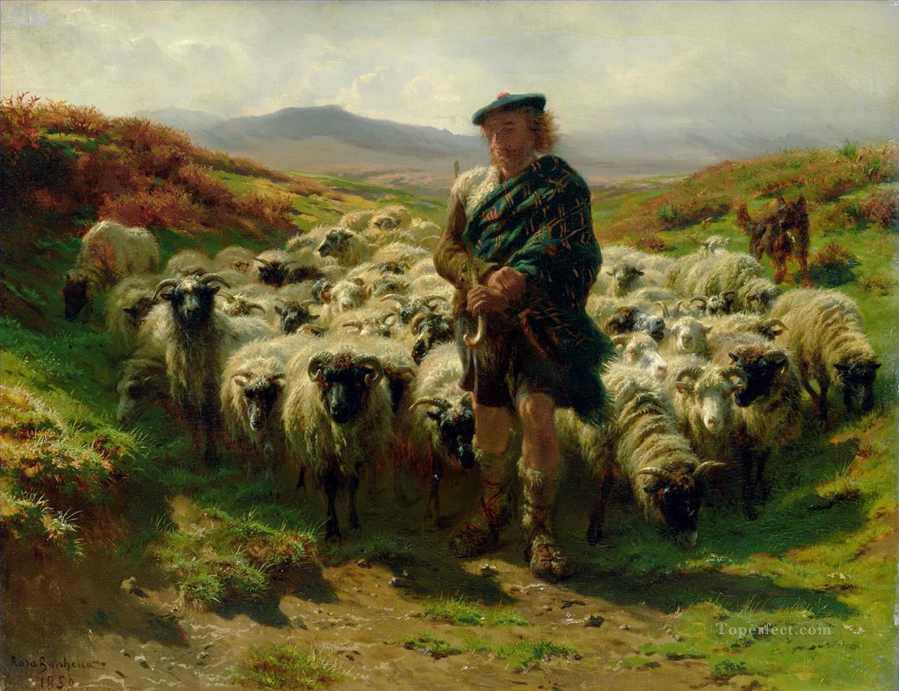 Rosa Bonheur The Highland Shepherd Oil Paintings